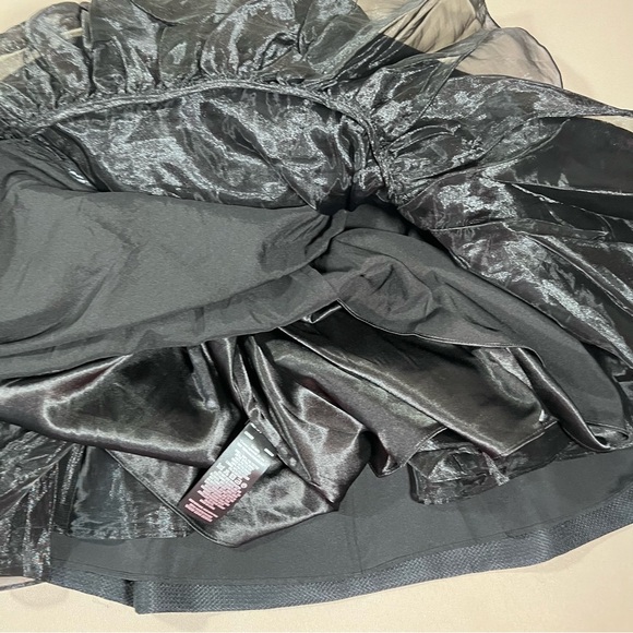 Ted Baker London Deniva Shadow Flora Full Skirt Black Size 4 Cocktail Date Night - Picture 14 of 16